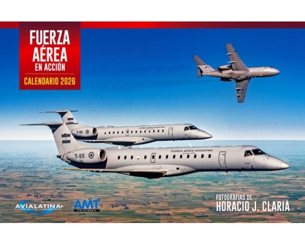 CALENDARIO 2026 "FUERZA AÉREA EN ACCIÓN"