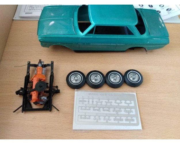 1963 CHEVROLET NOVA SS COUPE 1/25