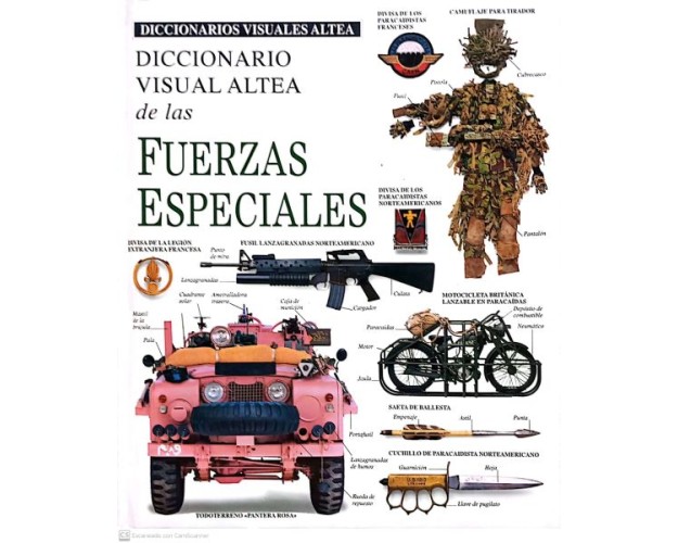 Diccionario visual Altea de las FUERZAS ESPECIALES