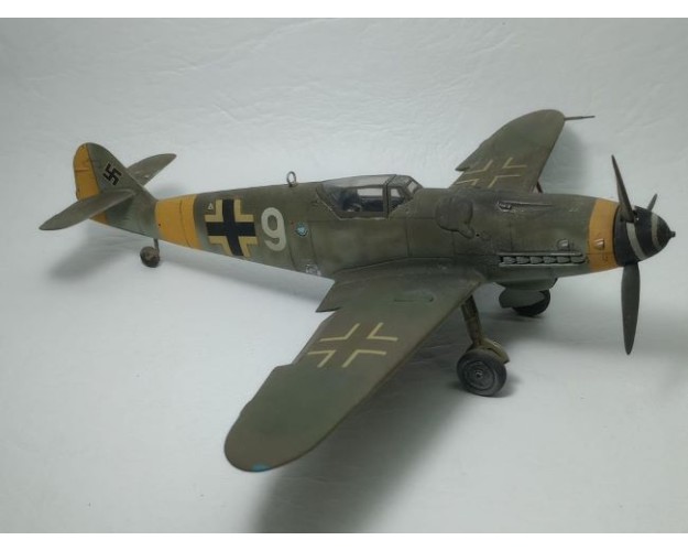 MESSERSCHMITT BF-109 G-10 - 9 BLANCO - 1/48