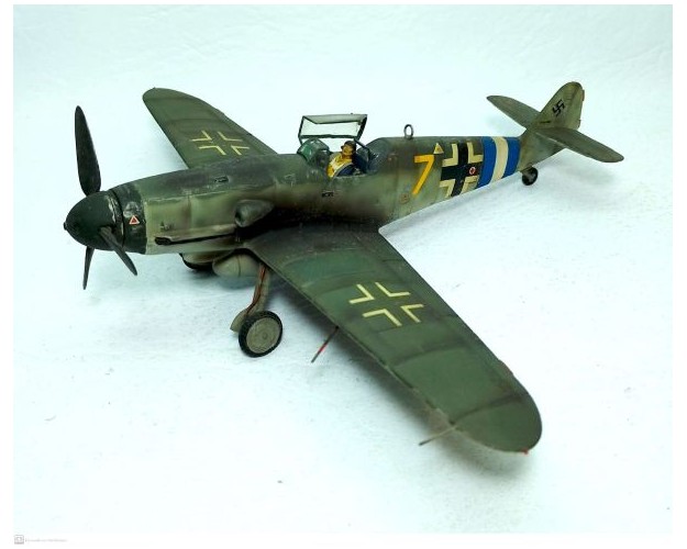 MESSERCHMITT BF-109 G-10 / 7 AMARILLO 1/48