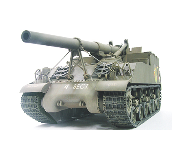 M40 BIG SHOT U.S. 155mm GUN MOTOR CARRIAGE + FOTOGRABADOS EDUARD