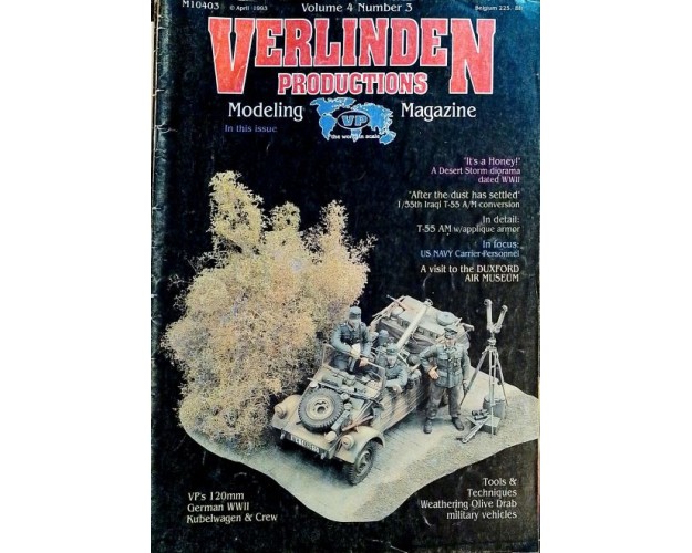VERLINDEN PRODUCTIONES MODELING MAGAZINE Volume 4 Number 3