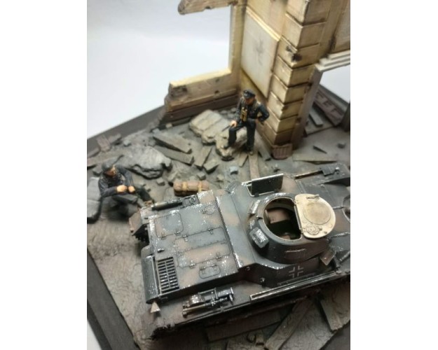 DIORAMA PANZER I - FRANCIA - JUNIO 1940