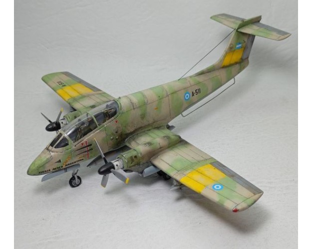 IA-58 PUCARÁ - A-511 - MALVINAS 1982 - MAYOR TOMBA - 1/72