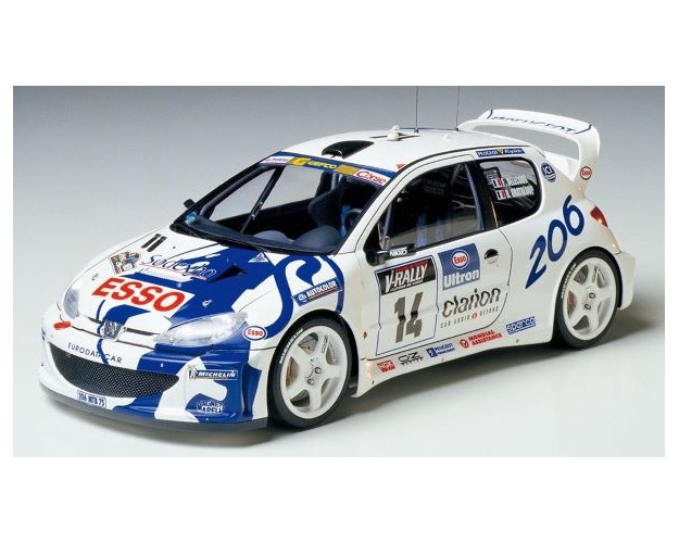 PEUGEOT 206 wrc 1/24