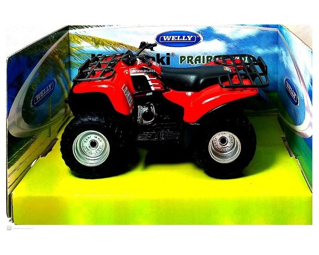 KAWASAKI PRAIRIE 400 ROJA 1/19