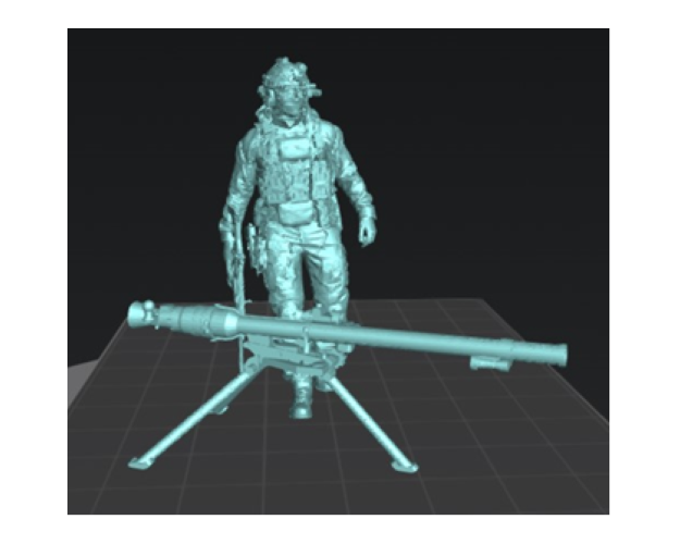 Cañon sin retroceso SPG-9 73mm (x1)