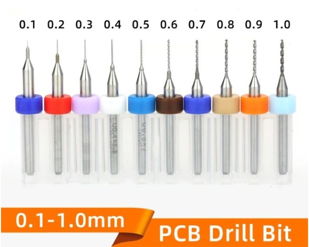 JUEGO DE 10 MECHAS DE 0,1 A 1mm.