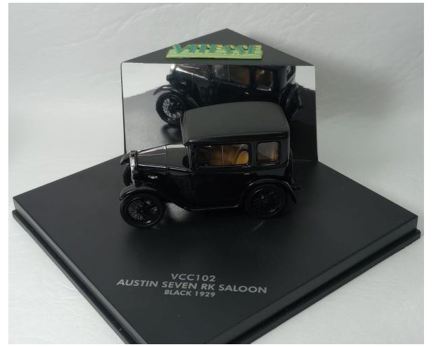 VCC102 AUSTIN SEVEN RK SALOON - BLACK 1929 (EDICIÓN LIMITADA)