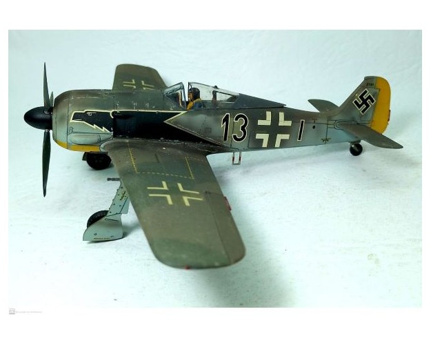 FOCKE-WULF FW-190 A-3 - HANS HAHN - JG2 - 1/48