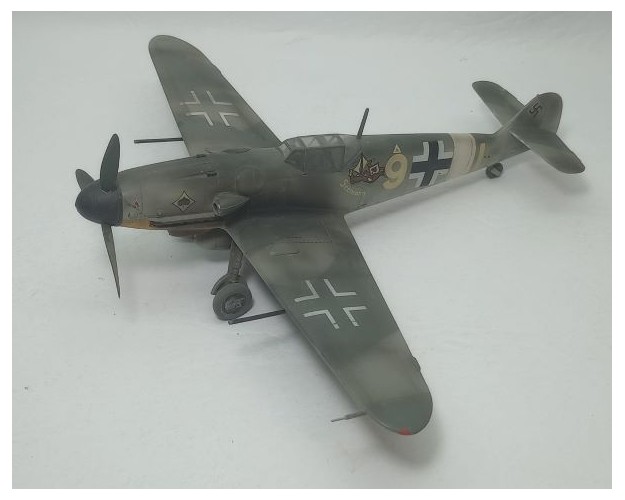 MESSERCHMITT BF-109 G / 9 BLANCO - 1/48