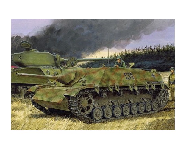 JAGDPANZER IV L/48 W/ZIMMERIT - JULY 1944 PRODUCTION