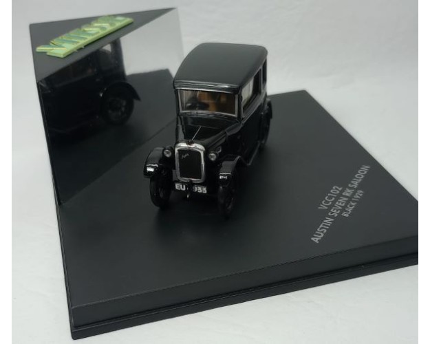 VCC102 AUSTIN SEVEN RK SALOON - BLACK 1929 (EDICIÓN LIMITADA)