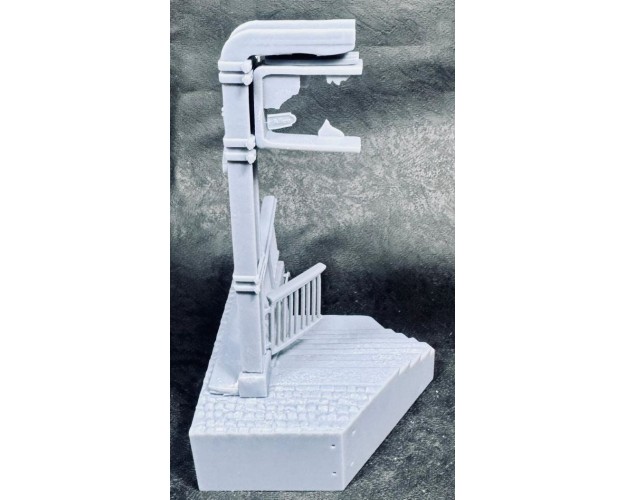 Diorama: Ingreso a subterráneo.