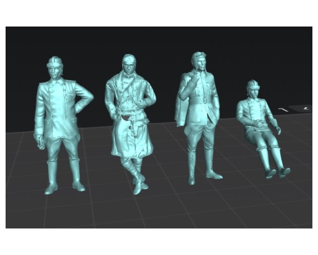 Pilotos Primera Guerra Mundial - Set 4 - 1/48