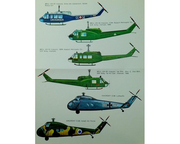 SIKORSKY S-58 & BELL HV-1 IROQUOIS