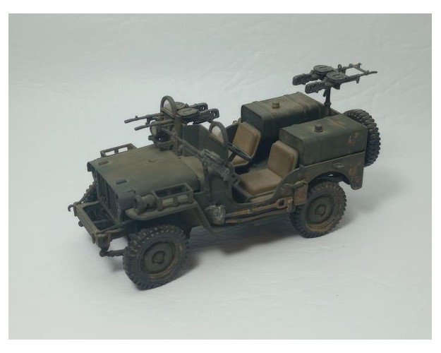 BRITISH SAS JEEP