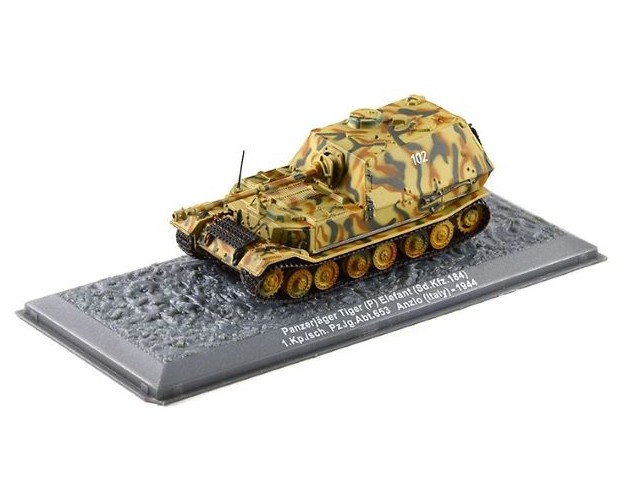 Panzerjäger Tiger (P) Elefant (Sd.Kfz.184) 1.Kp./sch.Pz.Jg.Abt.653 Anzio (Italy) - 1944