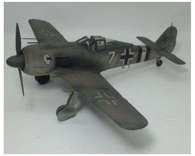FOCKE-WULF FW190 A - 7 BLANCO - 1/48