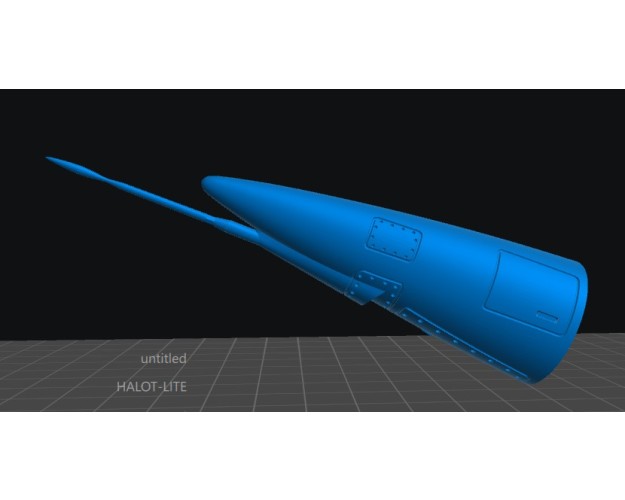 Nariz Dagger p/Kit Italeri/Esci - Mirage III/V