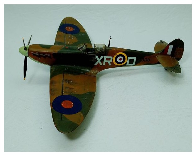 SUPERMARINE SPITFIRE MK.IIa - PILOT OFFICER WILLIAM DUNN - 1/48