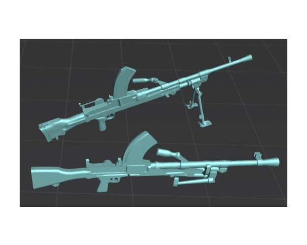 Ametralladora ligera Bren (x2)