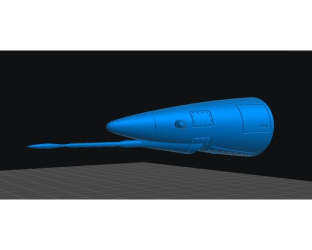 Mirage Nariz Mara + sensores traseros p/kit Heller