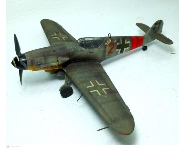 MESSERSCHMITT BF-109 G10 - 2 ROJO - JG300 - 1/48