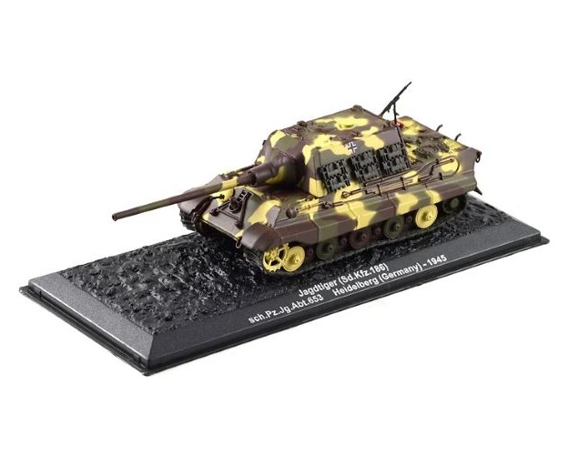 Panzerjäger Tiger Ausf.B (Sd.Kfz.186) Jagdtiger sch.Pz.Jg.Abt.653 Heidelberg (germany) - 1945