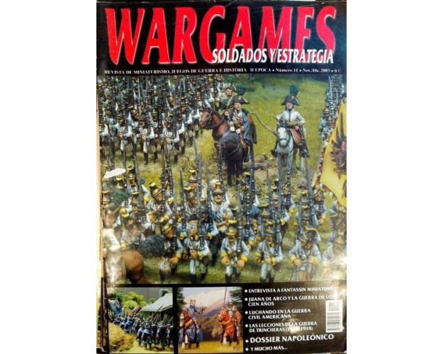 WARGAMES SOLDADOS Y ESTRATEGIA - Nº11 - NOV/DIC.2003