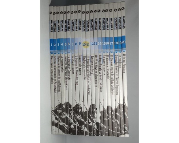 MALVINAS - LA HISTORIA DOCUMENTADA - 20 TOMOS