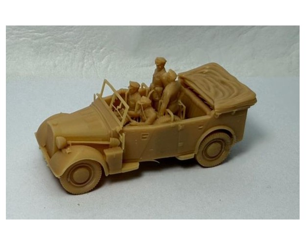 Horch 901 con Rommel