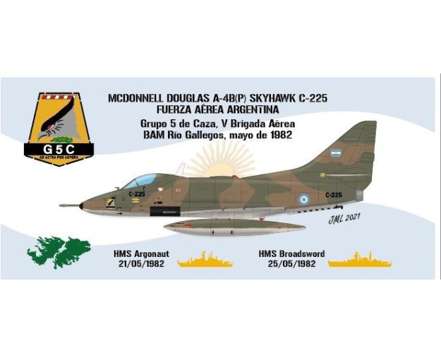TAZA: A-4B SKYHAWK C-225
