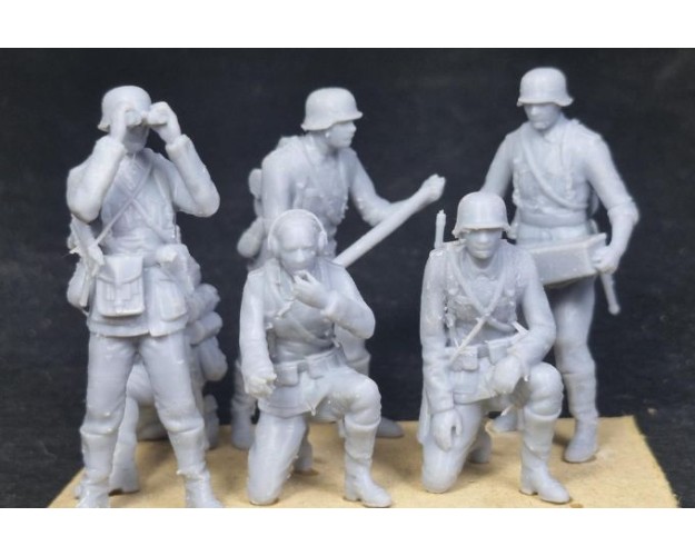 Artilleros de PACK 40 (6 figuras)