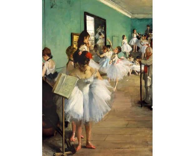 THE DANCE CLASS, 1874