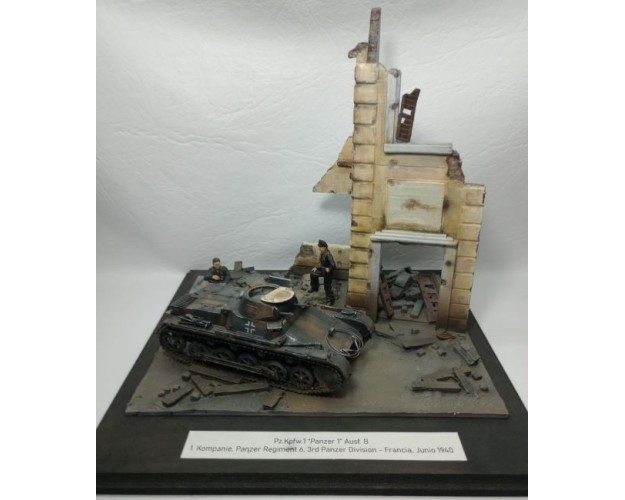 DIORAMA PANZER I - FRANCIA - JUNIO 1940