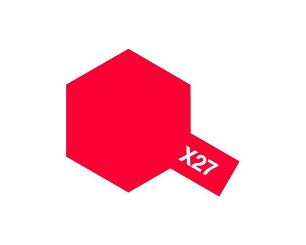 Acrylic X-27 Clear Red- 23ml