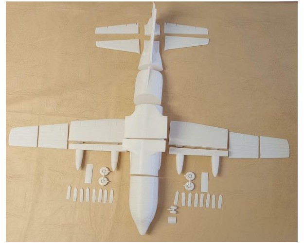 C-130 HERCULES 1/48 IMPRESO 3D
