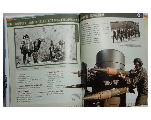 MALVINAS - LA HISTORIA DOCUMENTADA - 20 TOMOS