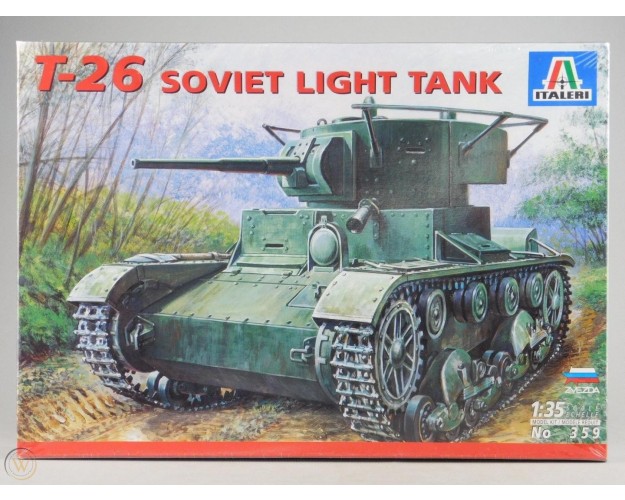 T-26 Soviet Tank - SIN CAJA
