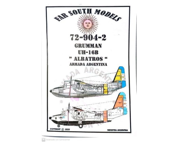 GRUMMAN HU-16B ALBATROS ARMADA ARGENTINA