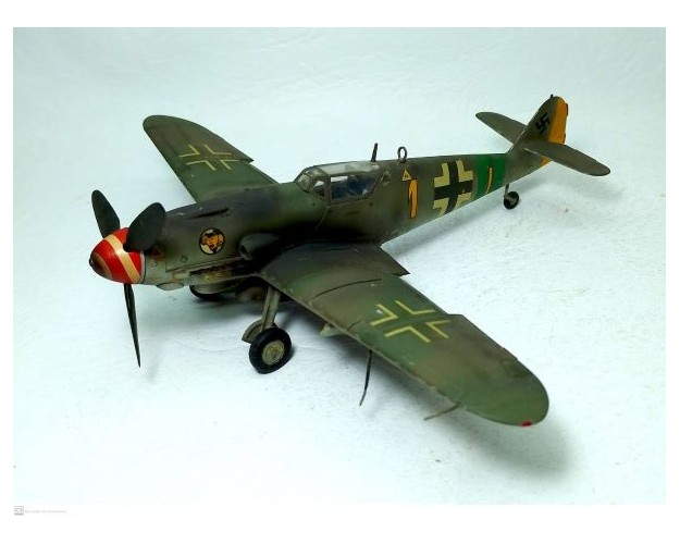 MESSERSCHMITT BF-109 G10 - 1 AMARILLO - JG27 - 1/48