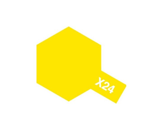 Acrylic Mini X-24 Clear Yellow- 10ml
