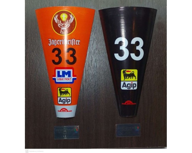 Display con trompas de Eurobrun de Larrauri 1989