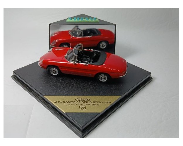 ALFA ROMEO spider duetto 1600