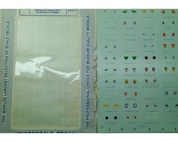 GERMAN UNIT INSIGNIA WWII