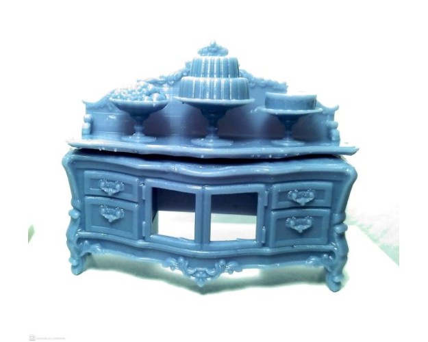 Cómoda con tortas y postres