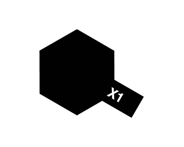 Acrylic X-1 Black - 23ml