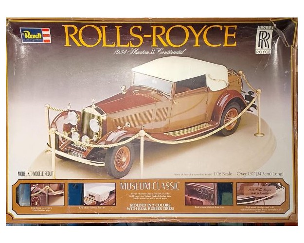 ROLLS-ROYCE 1934 PHANTOM II CONTINENTAL - 1/16 (con novedades)
